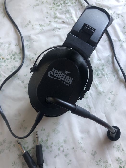 Headsets Telex echelon avião