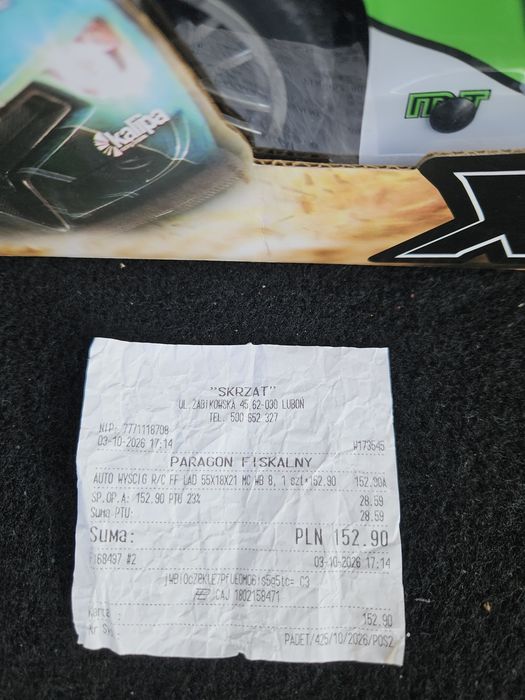 Samochód Rc zdalnie sterowany 25 km/h auto 1:10