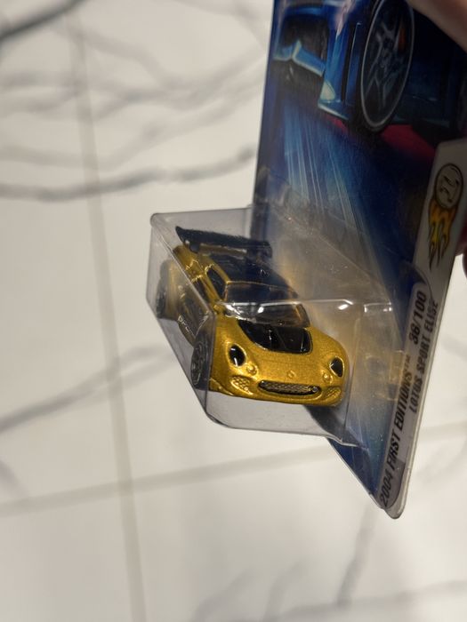 Hot Wheels Lotus Sport Elise 2004 pierwsze wydanie! Złoty First Editio