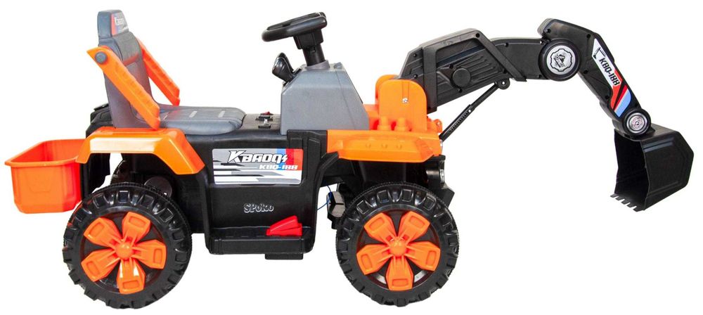 Дитячий автомобіль трактор великий на акумуляторі Spoko електромобіль