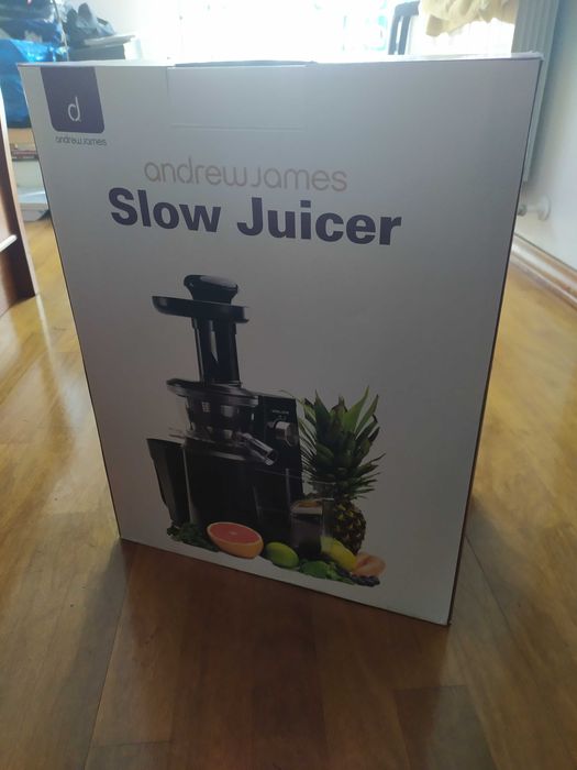 Liquidificadora Andrew James (Slow Juicer) - nova na caixa