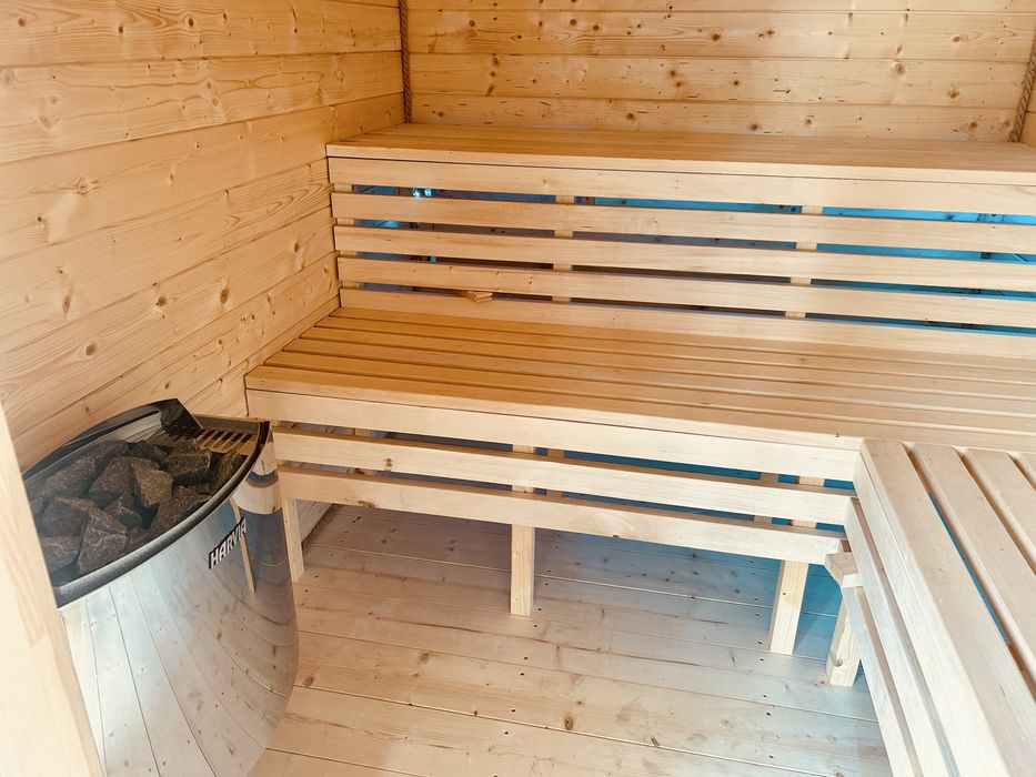 Na sprzedaż nowoczesny domek saunowy 6m x 3m