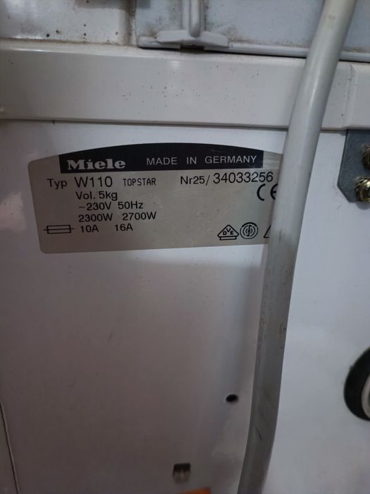 Пральна машина Miele W110