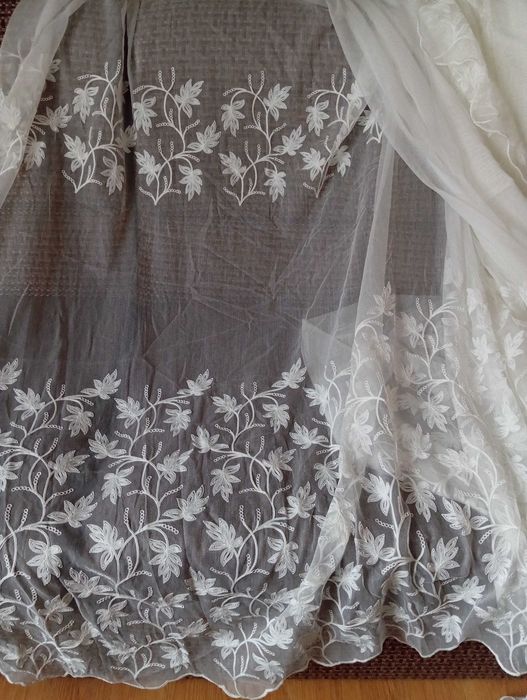 Льон-бамбук відрізи на тюль  5м ;6,3