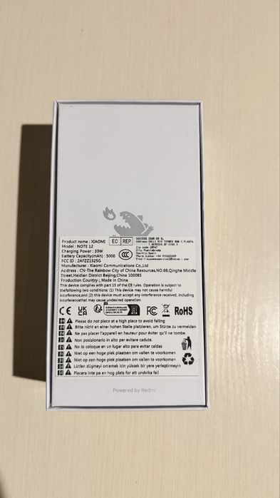 Xiaomi Redmi note 12 5G 256G 8G
