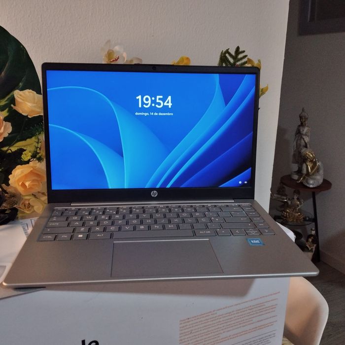 Portátil e impressora novos HD