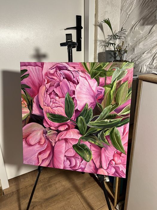 Obraz olejny Flower Holiday 50*50