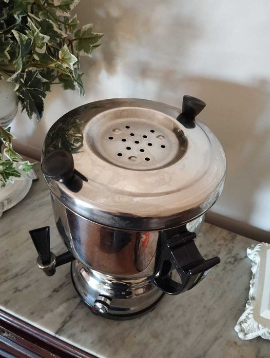 Máquina de Chá Elétrica Cromada