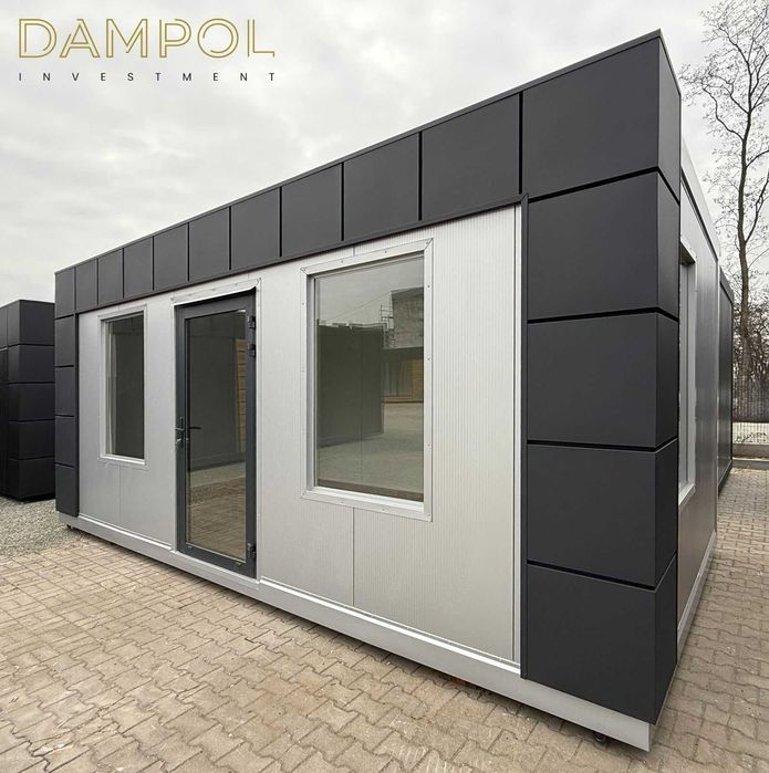 OD RĘKI kontener/pawilon 600x300cm -handlowy, salon sprzedaży.