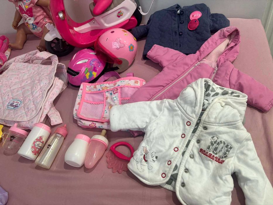 Lalka Baby Born plus akcesoria.