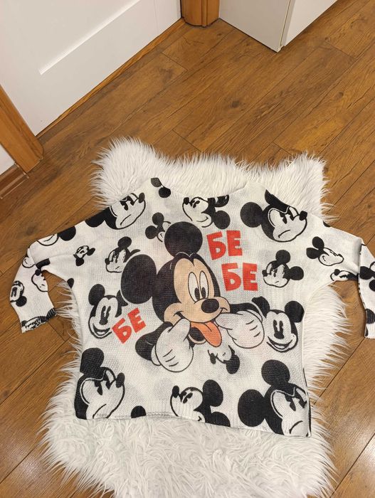 Ażurowy sweterek uniwersalny styl nietoperz