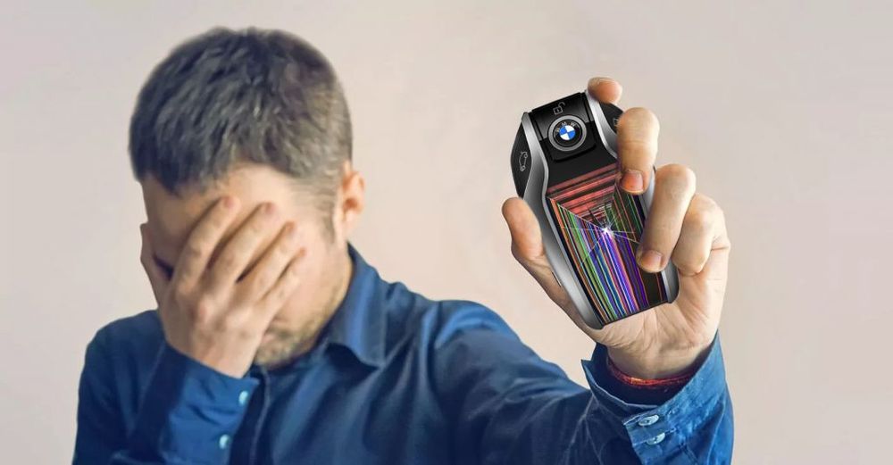 Naprawa kluczyka / pilota z wyświetlaczem BMW Display Key