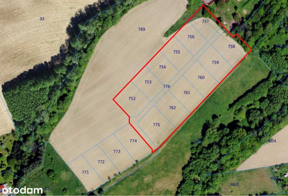 Płaska działka budowlana 1161 m² | Grodziec | MPZP – Gotowa do budowy - Widok 3