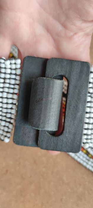 Kolorowy pasek z koralików elastyczny etno boho hippie