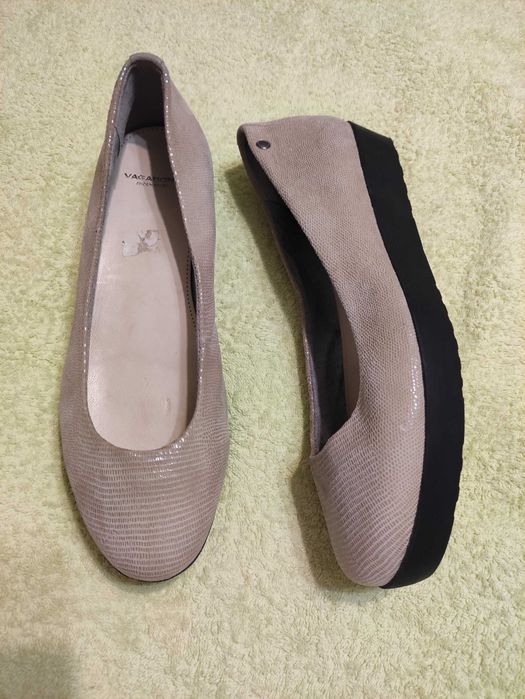 Туфлі човники на високій підошві платформі р.41/ 26.5см