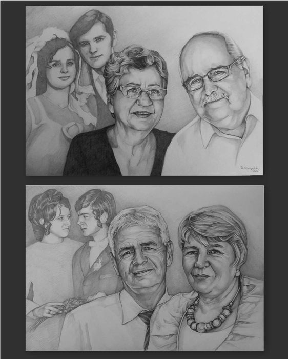 Profesjonalny portret( karykatura) ze zdjęcia na zamówienie