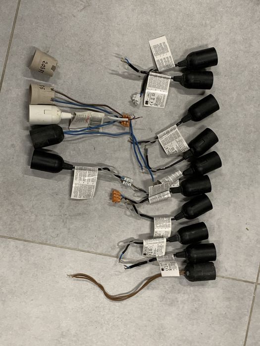 Oprawa remontowa, gniazdo e27 15 sztuk
