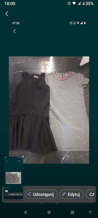 Ubrania dziecięce 134/140