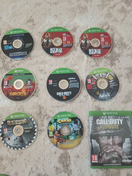 Продам ігрові диски до Xbox one" Ідеальні"