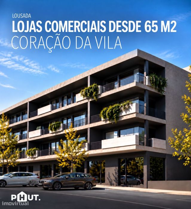 Varias Lojas| Lousada (Ao Mercadona )Áreas desde 65m2