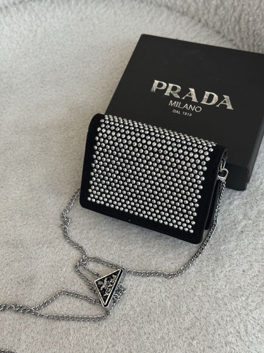 Сумка клатч mini Prada