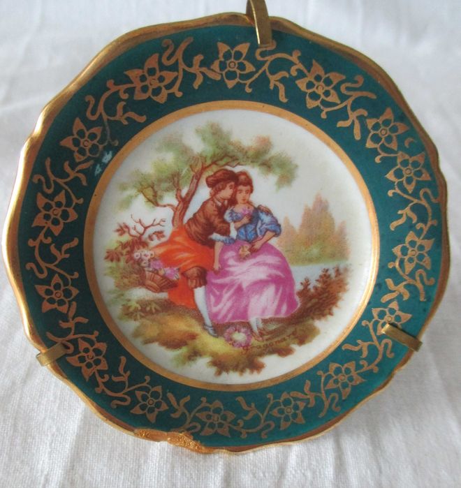 Pratinhos Miniatura - Porcelana de Limoges