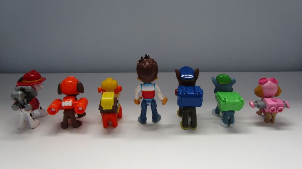 Conjunto de 6-11 Figuras Básicas Originais Patrulha Pata / PAW Patrol