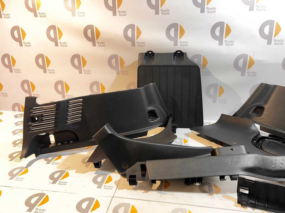 Plásticos Resguardo roda pé Smart fortwo 453