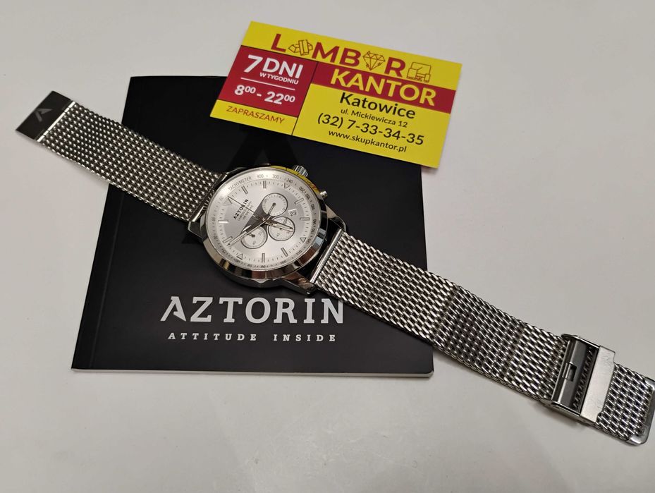 [5325/25] Zegarek Męski Aztorin Sport A065.G317 Komplet!