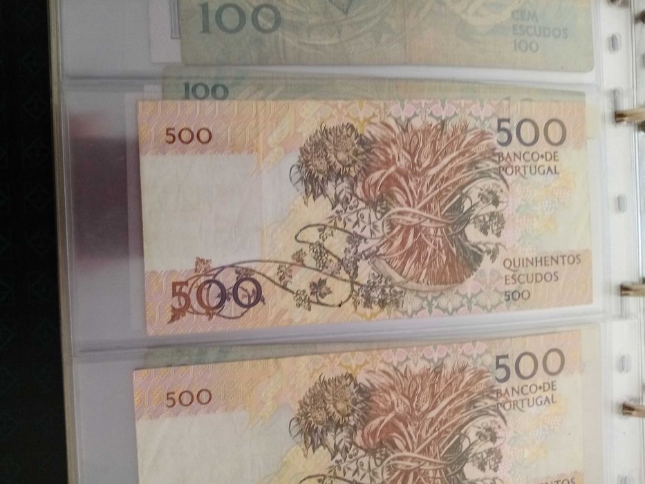 500$00 MOUZINHO SILVEIRA 2 Notas 29 de Set. d 1994 BEM Conservadas MBC