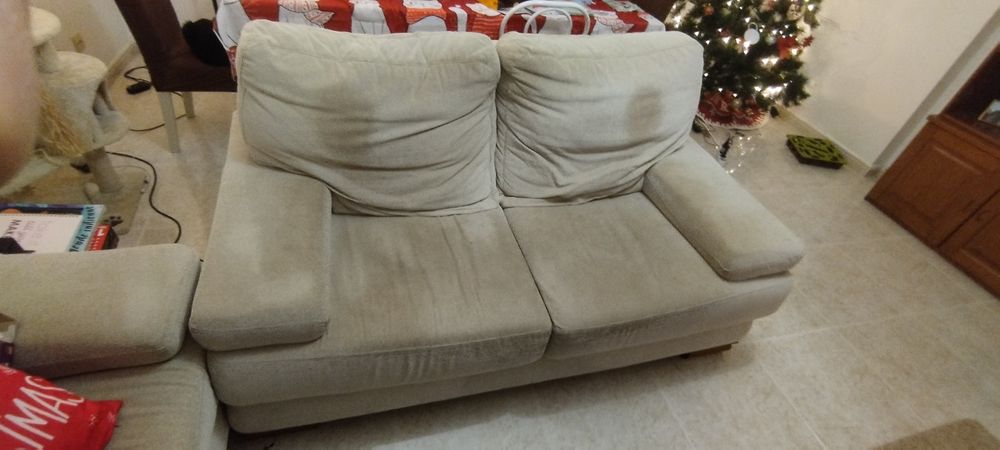 Sofás Vintage cor Bege