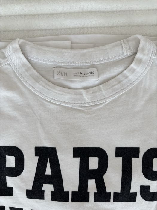 T-shirt branca Zara, 11-12 anos (152cm)