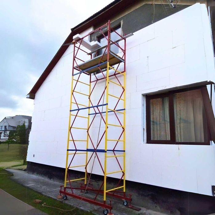 Будівельні риштування до 40 м заввишки, вишка тура підмостки мобільні