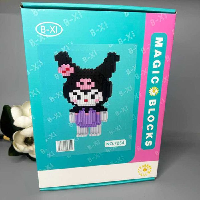 Куромі Конструктор Kuromi, Фигурки Куроми, 3D конструктор для детей