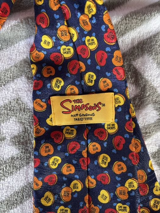 Вінтажна краватка Simpsoms