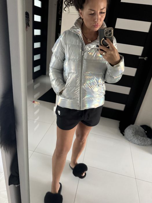 Kurtka zimowa Mohito rozm xs do 100cm w biuscie