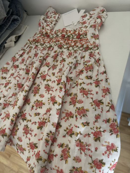 Vestido Lanidor Menina 2 Anos – Novo com Etiqueta, 100% Algodão