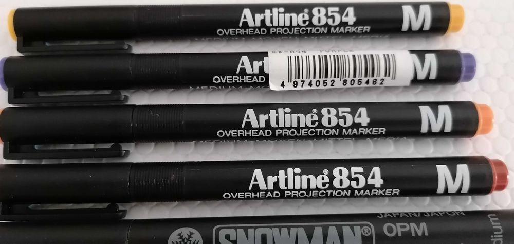 Canetas dermatograficas, grossas, lote de 10 un, por 5€