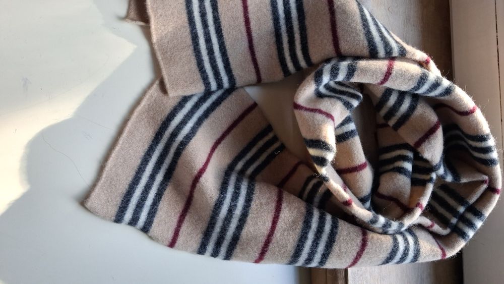 Szalik wełna Burberry/Vintage