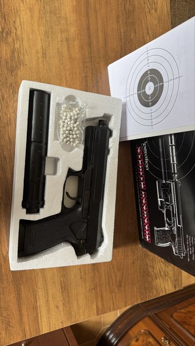 Pistola Airsoft MK23 (Green Gas)