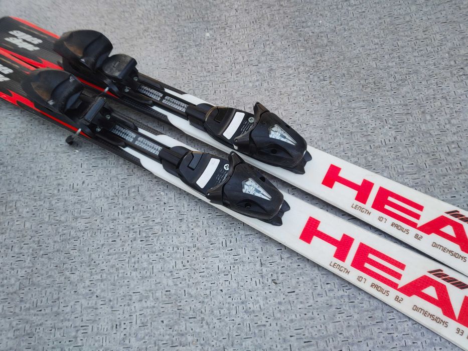 Juniorskie Narty HEAD SuperShape 107 cm! Po serwisie