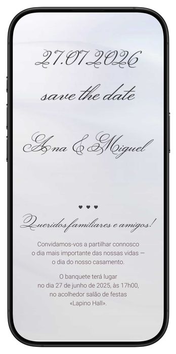 Convites Digitais de Casamento Personalizados | InviWish