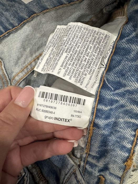 Джинсовые шорты Zara
