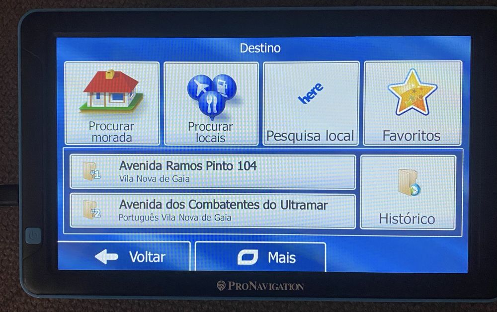 Gps para camiao.
