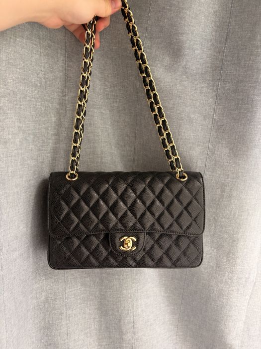 Chanel torebka skóra naturalna