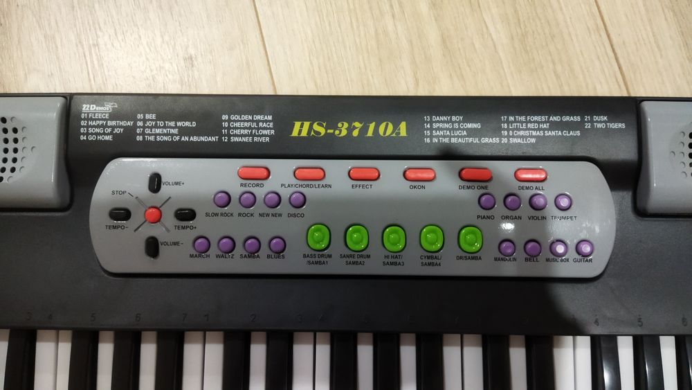 Teclado eletrónico 37 teclas