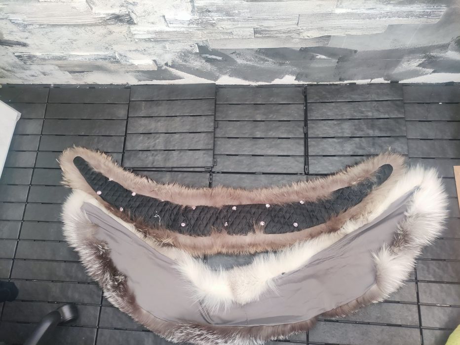 Воротник песец натуральный