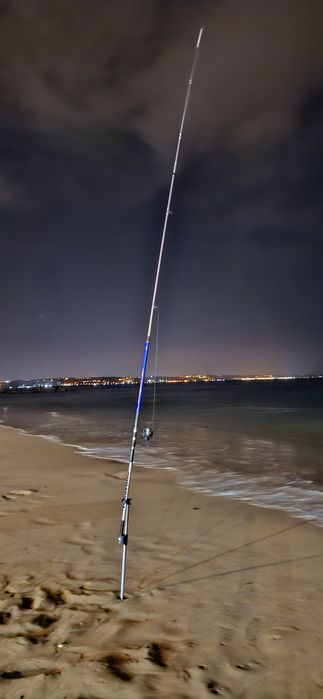 Cana de pesca YOKOZUNA 4.20m surfcasting com suporte adaptável