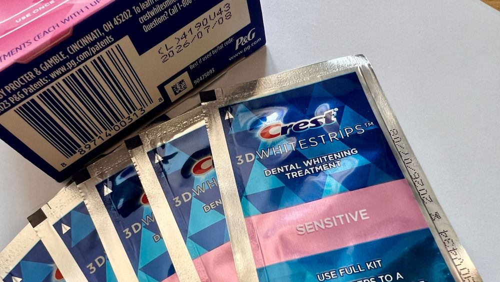 Paski Crest Sensitive oryginalne z USA