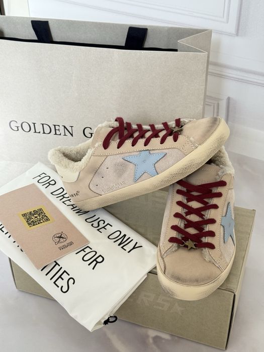 РОЗПРОДАЖ!Преміум якість. Розміри 37 38 Golden Goose утеплені з хутром